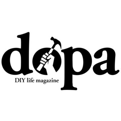 DIY誌『dopa(ﾄﾞｩｰﾊﾟ)』編集部/発売は3,6,9,12月の8日 (@dopa_diy