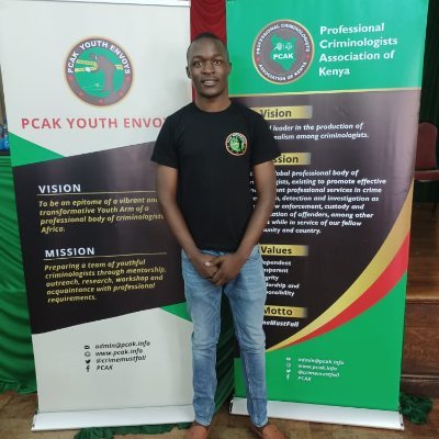 A social scientist, political enthusiast, graduate Criminology and Penology, Maasai Mara University.