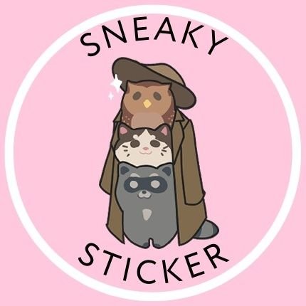 sneaky stickers 🦉🐱 🦝さんのプロフィール画像