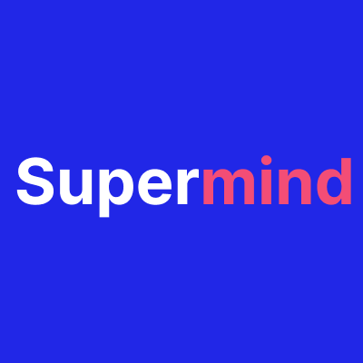 getsupermind's profile picture. Discover early trends & projects on crypto socials faster ⚡️
Search across twitter, telegram and discord 🔍
Try now - https://t.co/uDWTWAks6L