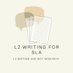 L2 Writing for SLA (@l2wr4sla) Twitter profile photo L2 Writing for SLA (@l2wr4sla) Twitter profile photo