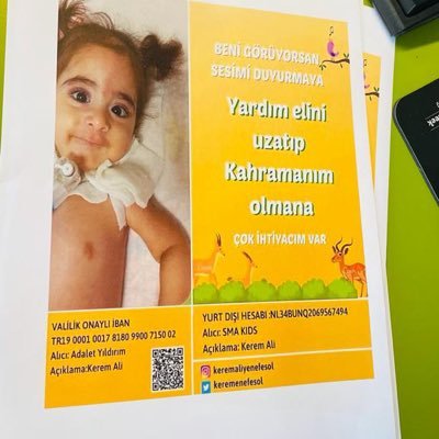 Kerem aliye destek olmak ıcın