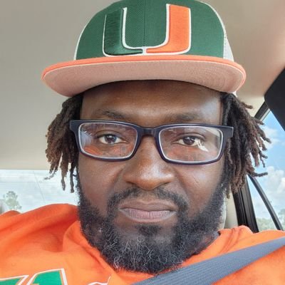 Diehard Miami hurricanes fan