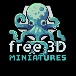 free3Dminis's profile picture. 3D printable minis creator on Patreon. New Free database 3D STL for tabletop games, DnD, fantasyRPG.  #3Dprinting #DnD #tabletopgames  #rpg #miniatures #patreon