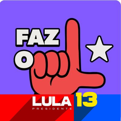 Em 2022 vamos VETAR Bolsonaro. Aqui é #LULA2022.