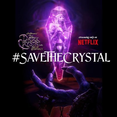Dedicated to #SaveTheCrystal. A fan campaign to have @netflix renew #TheDarkCrystal for season 2. Stream and tweet your support #ForThra