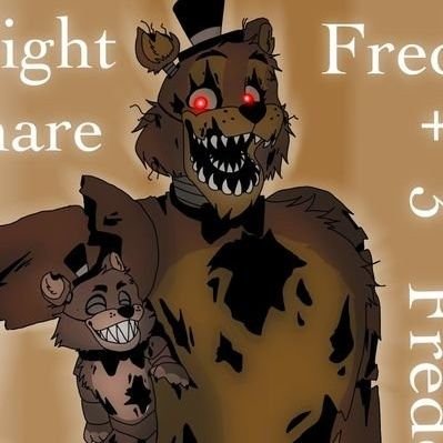 🎩Hello! I am NightMare Freddy!🎩 🧸(This is a parody/Roleplay Account.)🧸 ❌nsfw, proshitter DNI❌ (ORIGINAL PFP by: @DForDorito FOLLOW THEM!) age: 14