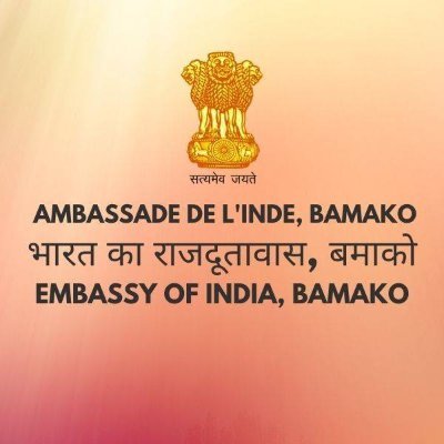 Official Twitter Account of Embassy of India in Bamako, Republic of Mali.