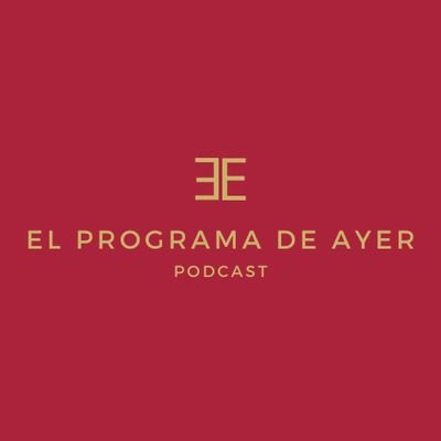 ¿Viste el programa de ayer?
Podcast disponible en Twitch, Youtube y Spotify.
📩 Elprogramadeayer@gmail.com