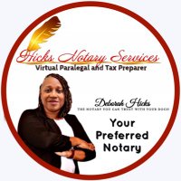 Hicks Notary & Virtual Paralegal Services(@HicksNotaryVPS) 's Twitter Profile Photo