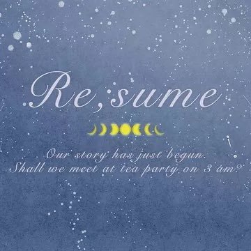 Re;sume(リジューム)さんのプロフィール画像
