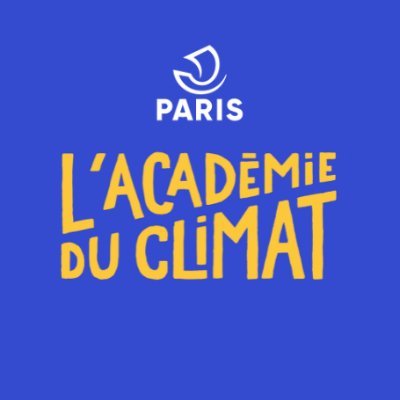 L'Académie du Climat de la ville de @Paris, le lieu pour s'informer, se former et agir pour le climat ! Compte officiel.