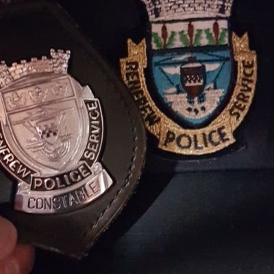 Momma take this badge from me, I cant use it anymore. Walked the #blueline Renfrew Police Service till 2000 disbanding. #survivor 23yrs #Stemcell transplant.