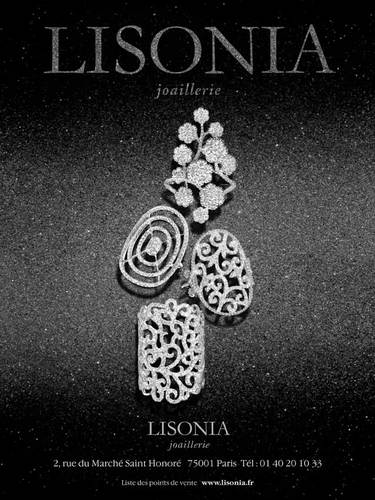 LISONIA. Un lieu féminin à l’image de ses collections en or blanc, jaune, rose et diamants…