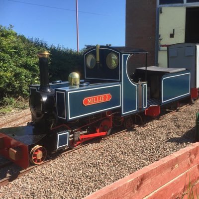 A miniature railway in Handforth South Manchester. Run by Handforth Model Engineering Society                          https://t.co/80YuS2TGEu