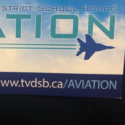 Gr. 10 -12 system school and @shsm_tvdsb diploma with a focus on aviation @TVDSB. industry experiences - all pathways - all students.