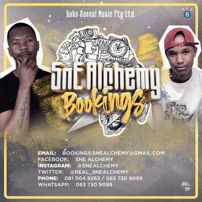 AmaPiano Duo from Gaba Cannal Music Pty Ltd, based on the East of Johannesburg