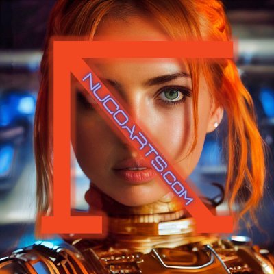 NucoARTS's profile picture. The Hi-Tech Art Gallery
Discover Unique Art Created With The Latest Technologies
#Cyberpunk #SciFi #Goth & #Fantasy #Art Galleries #Apparel
https://t.co/xk0Zh4qGjd