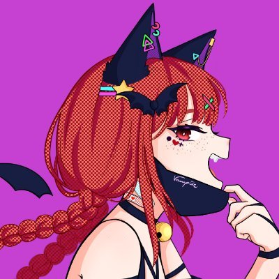 PFP: @EinAsano
Banner: @MoonCatPrincess
🦇Vampire/ Bat 🌺Gamer 🍓•GER|ENG ♀️ her|she ♉️ 07.05.
#CALEIMA #Namidart #Namidart+18 #GERvtuber