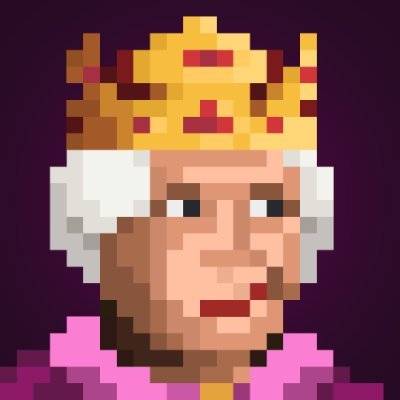Rest in Peace Queen Elizab.ETH II ❤️ A homage to the Queen through a 7,000 pixel art NFT collection for her 70 years of loyal service. ⚔️ 🇬🇧
