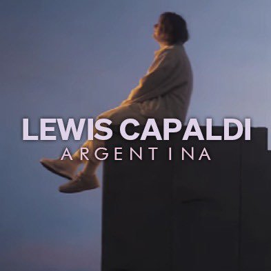 Fans Club oficial de Lewis Capaldi en Argentina desde 2017 ❤️ @lewiscapaldi reconocidos por @umargentina.