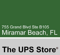TheUPSStore4873's profile picture. 755 GRAND BLVD
MIRAMAR BEACH, FL  32550
The notary is in & print specialists available
Phone: (850)267-6050
Fax: (850)267-9002
store4873@theupsstore.com