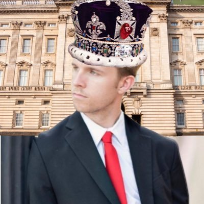 The true king of England. Exiled to Texas. Kind of liking it better.