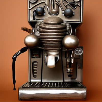 For every creature, may they be humanoid, insectoid, or android, there must be an appropriately strange and beautiful machine that creates sacred espresso