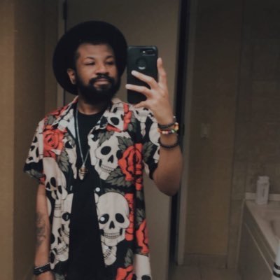 BlackMesss's profile picture. Hey Kalvin here, a gay man from Texas who does graphic design for a living. 🏳️‍🌈 He/Him | 30