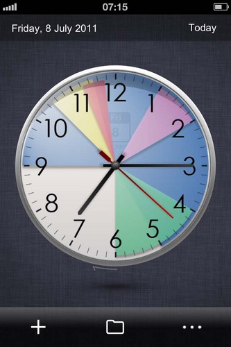 clockonizer's profile picture. Clockonizer is the only to do app to leverage the iPhone’s exciting touch screen interactivity to redefine the familiar clock.