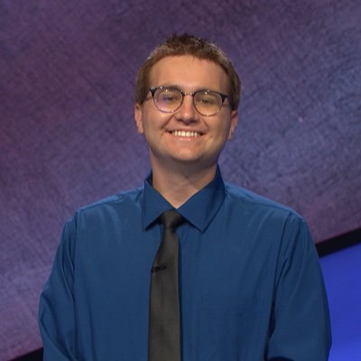 Jeopardy contestant. Now on Pluto TV. Not a person, just a collection of choices.