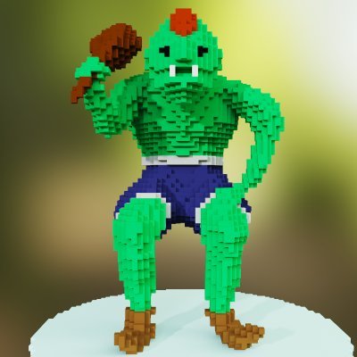SimVoxelArt's profile picture. OpenSeaにてNFTを販売してます！