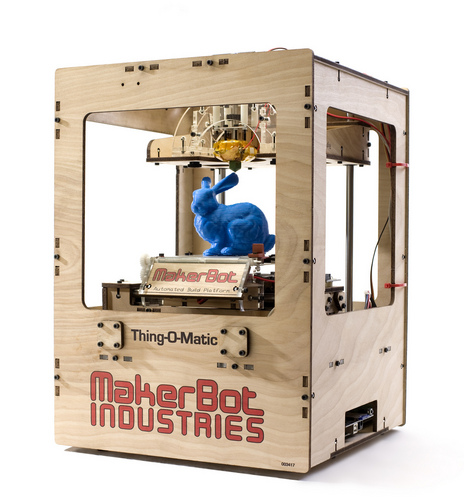jne_makerbot's profile picture. 개인용 3D 프린터 (Makerbot사의 Thing-O-Matic)
 미국 MakerBot사에서 공급하는 개인용 3D 프린터 Thing-O-Matic은 저렴한가격으로 3D출력을 구현할수 있습니다. 소형 산업디자인,학생용 프로젝트, 부품제작, 프로토타이핑에 사용되고 있습니다.