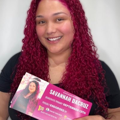 SavannahDaCruz's profile picture. Candidate for RI State Rep. D2. Green New Dealer running on housing and healthcare. LGBTQ+ justice is racial justice is reproductive justice is climate justice.
