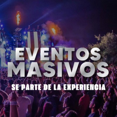 EventosMasivos's profile picture. ¡Únete al equipo y se parte de los mejores eventos!#eventos_masivos_sistema