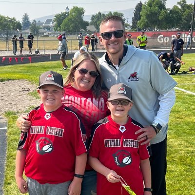Husband to Jamee• Dad of twin boys Braxton & Carter• Athletic Director at THE University of Montana Western.