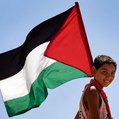 Levanten las banderas de Alá sobre cada pulgada de Palestina