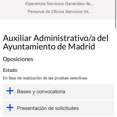 Indignación con la demora de los plazos de la oposición convocada en 2020 de auxiliares administrativos del ayuntamiento de @madrid