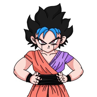 i am the strongest human in the world! hahahaha! (DB oc parody)