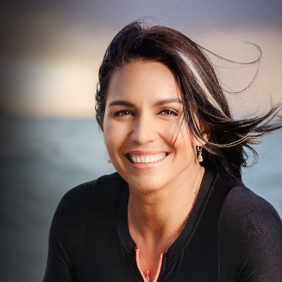 2020 Presidential candidate. Former Congresswoman. Soldier. Surfer. Yoga. Plant-based. Inquiries: https://t.co/lhMvRELna6 (Views do not reflect position of DoD)