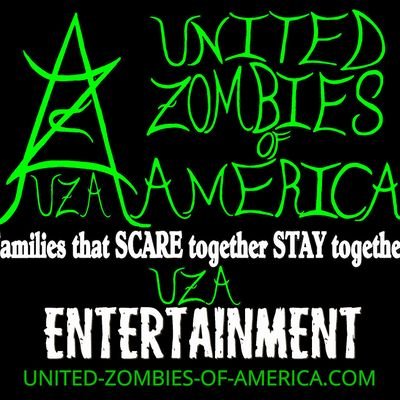 United Zombis of America is Entertainment and performing group. UZA is Family Friendly and  We know that “Families that SCARE together STAY together!