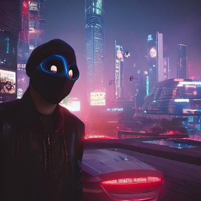 CyberpunkVibes's profile picture. Daily AI generated pictures of cyberpunk aesthetics for inspiration. 

Max Supply: 555.
Mint price: 2.5 MATICS.