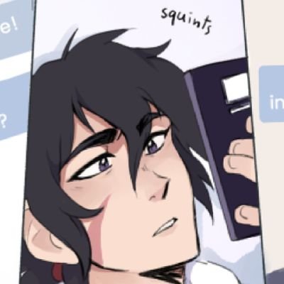 I try to write. Sometimes it's good | Klance | 40 ish |♋Demi-Bi| occasionally spicy | profile pic by ikimaru