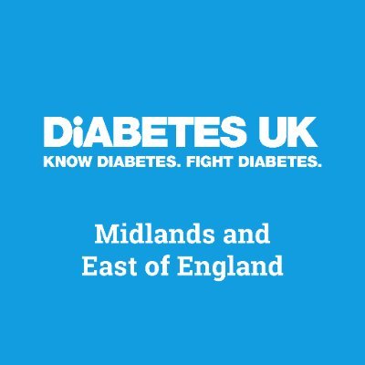 💙 Supporting over a million people in the Midlands & East of England diagnosed with diabetes & those people at risk of type  2. Monitored 9am-5pm, Mon - Fri