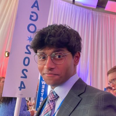 ssamaysahu's profile picture. fmr National Chair @hsdems and @DNC | he/him  Currently: Dartmouth Student advocating for the next generation of leaders