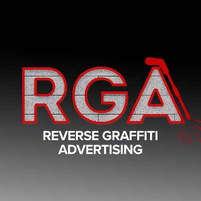 Reverse graffiti advertising is a great way to create brand awareness and buzz. Pavement advertising services UK and USA. Clean advertising & chalk stencils.