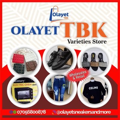 @olayetTBK varieties store . We sell lovely shoes, bags and many more at affordable price .. we are base in osogbo. Whatsapp number 07056800878