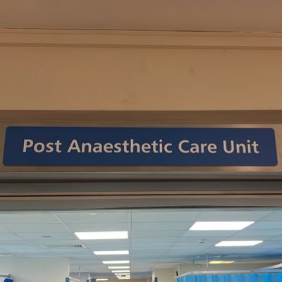 I am the Post Anaestetic Care Unit (Recovery) in Gloucester Royal Hospital. Where patients go after theatre and before the ward on their patient journey.