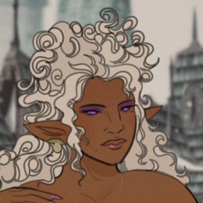 40+ Black bi poly nonbinary femme (she/her). Fic/Gpose from an FF/FR oldhead, Militant Elezen. Aether DC | Kylenne @ AO3. 21+ pls! NSFW. 🔞pfp by @sanquines