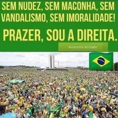 Sou brasileira, patriota, Bolsonaro até o fim